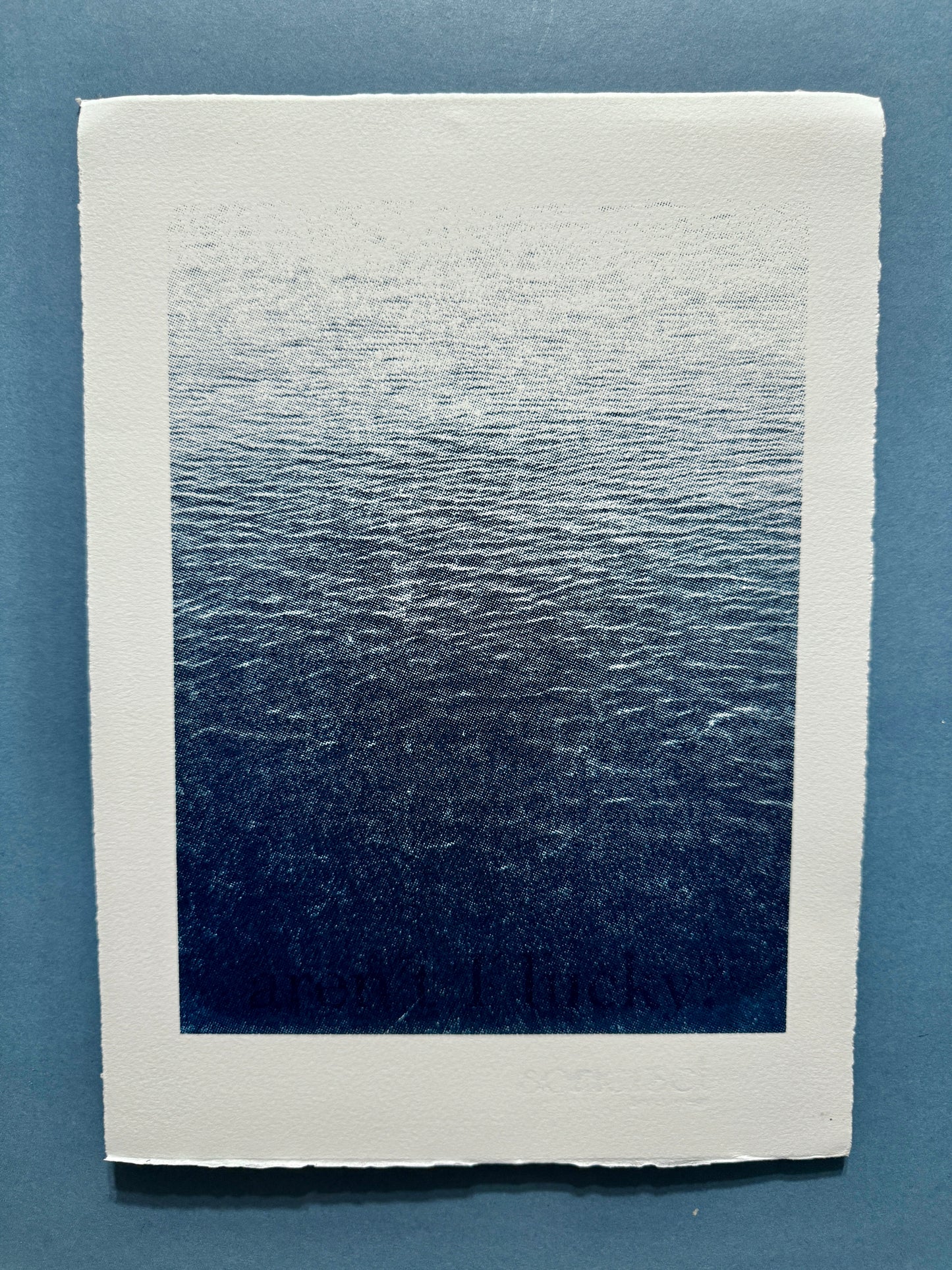 Water // Aren’t I Lucky?
